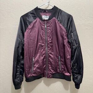 Y2K Charlotte Russe bomber jacket L